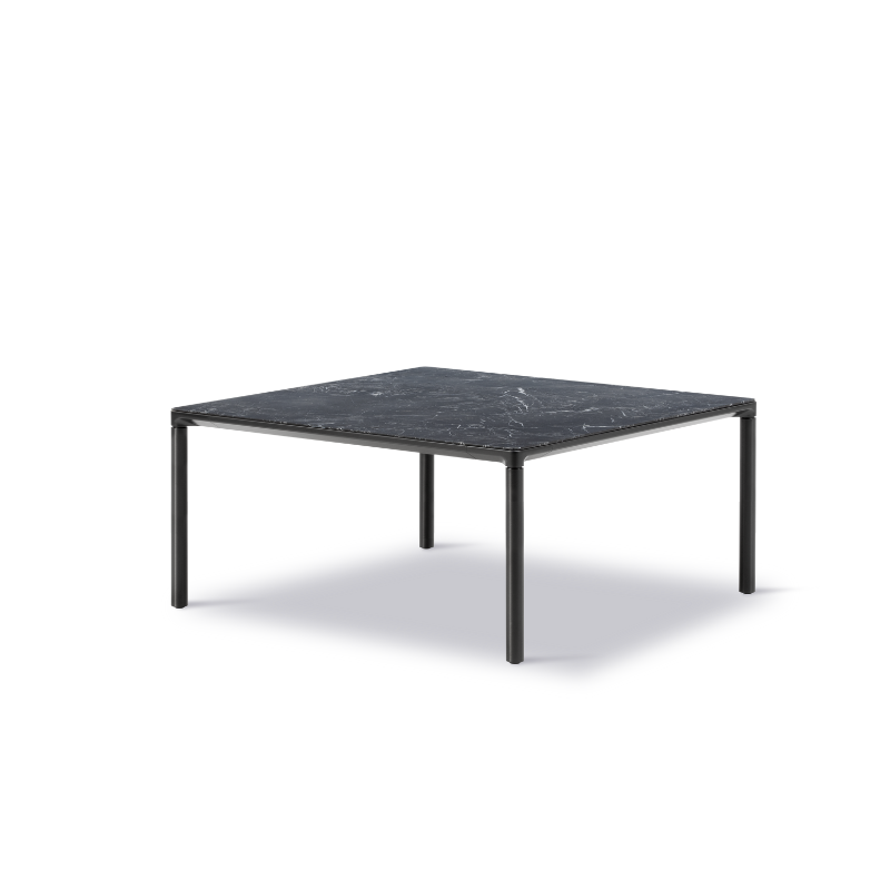 Fredericia Piloti sofaborde - Aluminium/Marmor