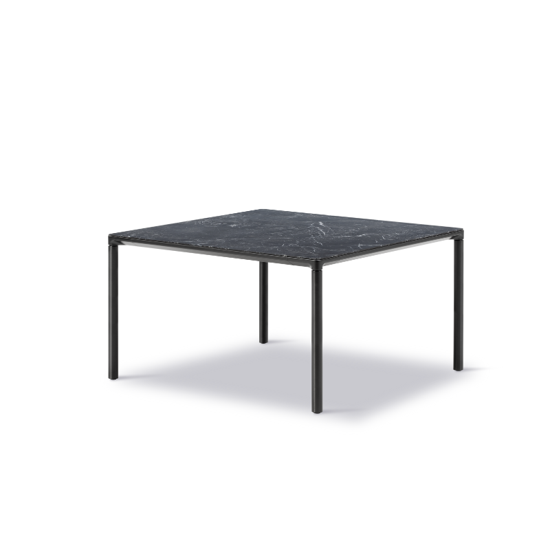 Fredericia Piloti sofaborde - Aluminium/Marmor