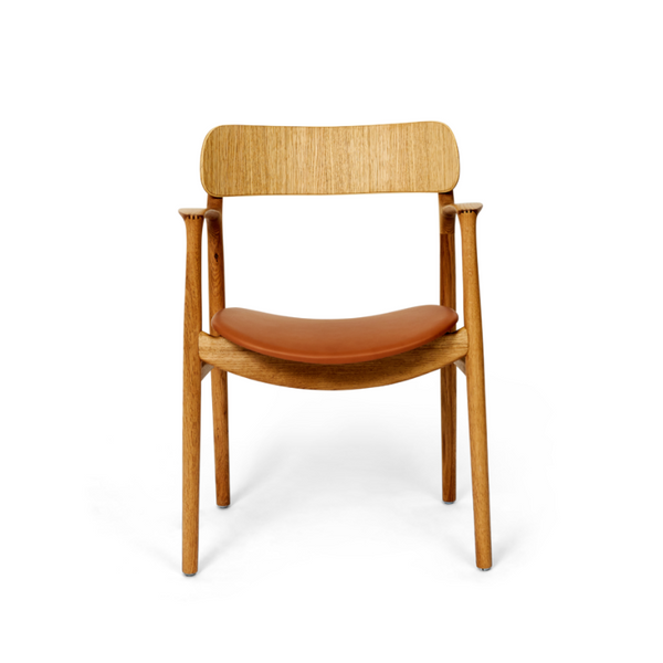 Bent Hansen Asger spisestuestol - Polstret sæde