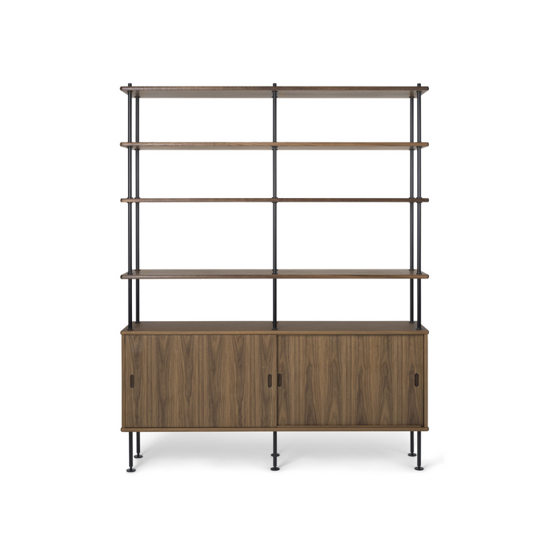 Børge Mogensen BM0253 Reol Opstilling 1 - Eg/valnød