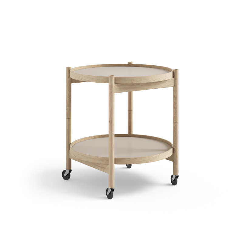 Brdr. Krüger Bølling bakkebord Ø50 - Eg/laminat