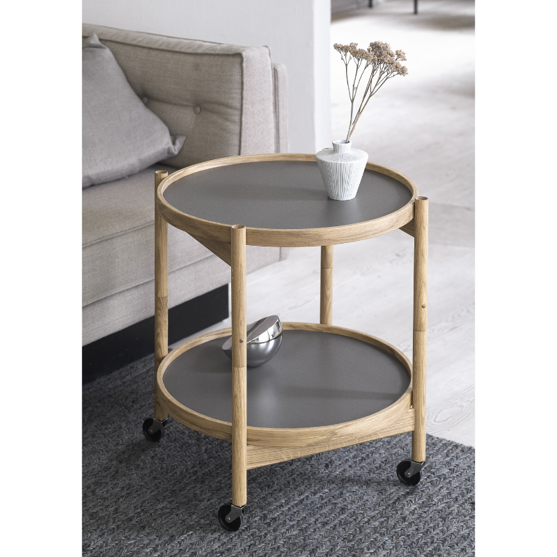 Brdr. Krüger Bølling bakkebord Ø50 - Eg/laminat