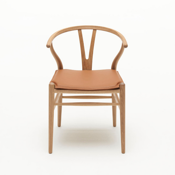 Sædehynde til CH24 Y-stol - Læder