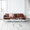 Hans J. Wegner CH 106 sofabord - Glas
