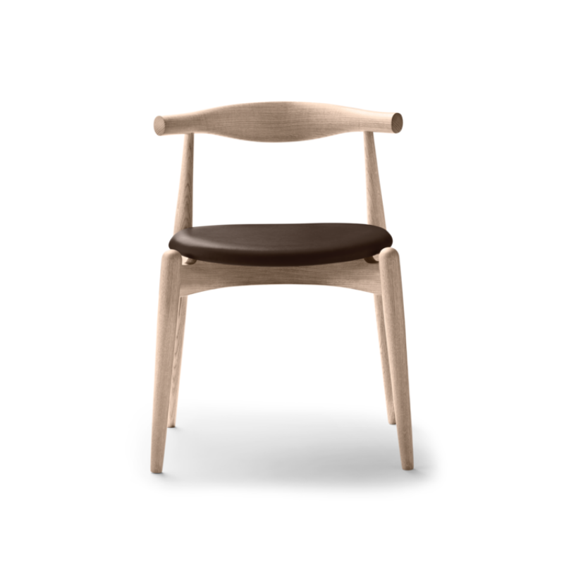 Hans J. Wegner CH20 Elbow spisestuestol - Polstret sæde