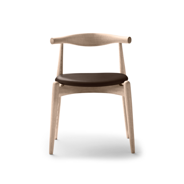 Hans J. Wegner CH20 Elbow spisestuestol - Polstret sæde