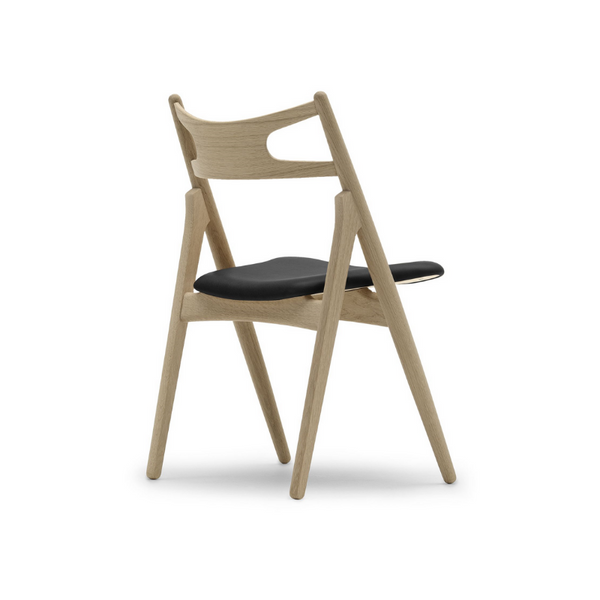 Hans J. Wegner CH29 Savbuk spisestuestol - Polstret sæde