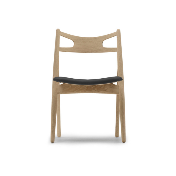 Hans J. Wegner CH29 Savbuk spisestuestol - Polstret sæde