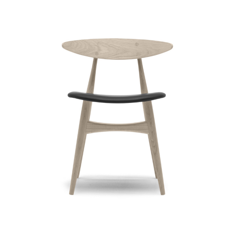 Hans J. Wegner CH33P spisestuestol - Polstret sæde
