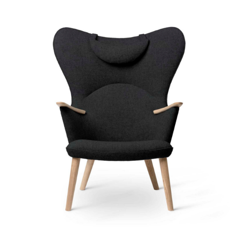 Hans J. Wegner CH78 Mama Bear lænestol - Stof
