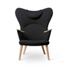 Hans J. Wegner CH78 Mama Bear lænestol - Stof
