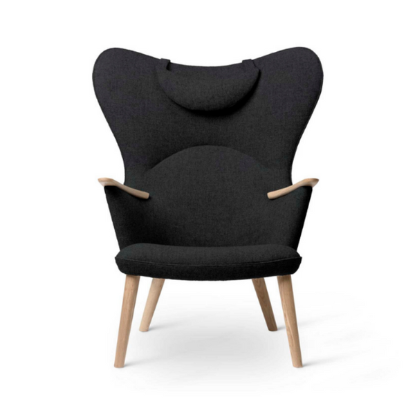 Hans J. Wegner CH78 Mama Bear lænestol - Stof