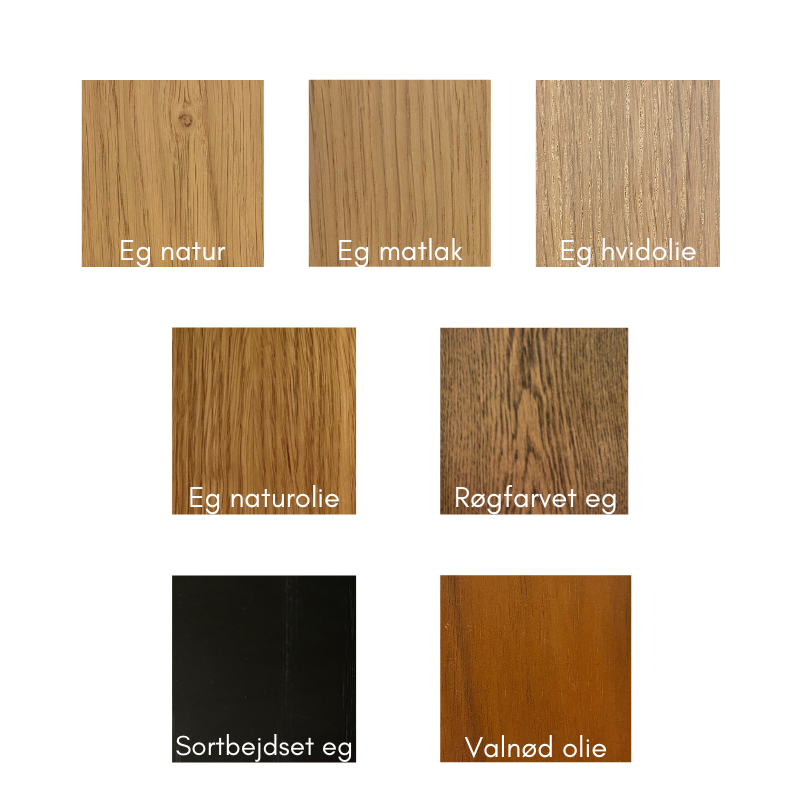 Klim Furniture V502 vitrineskab - eg/valnød