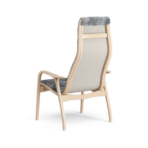 Swedese Lamino lænestol med fodskammel - Eg/bøg