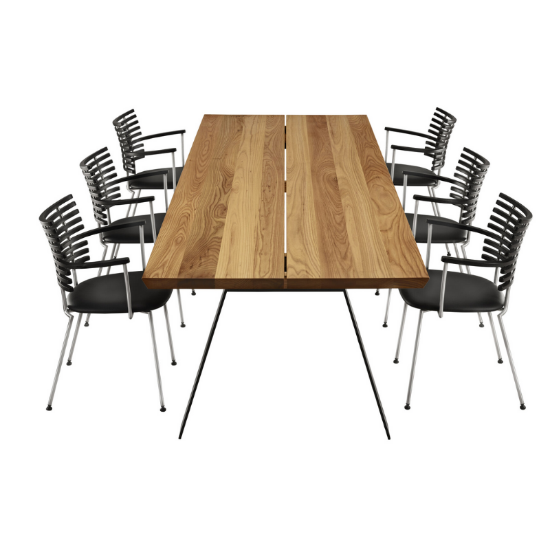 Naver Collection GM3200 Plank spisebord - Eg