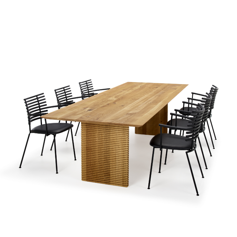 GM3500 Straight spisebord - Eg