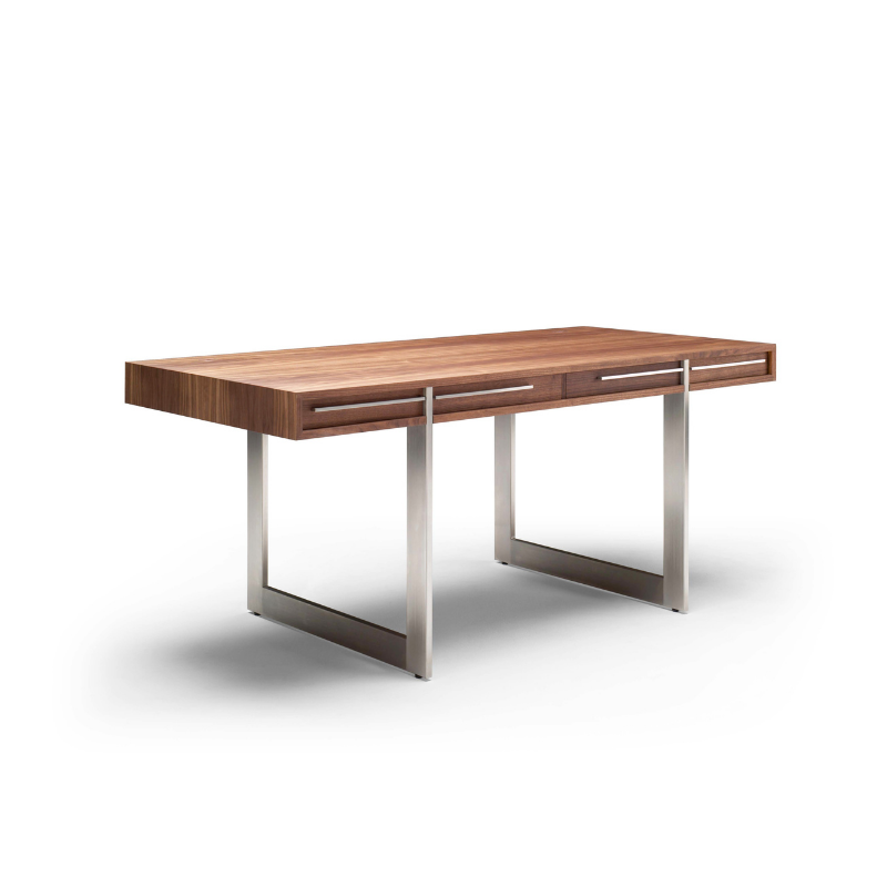 Naver Collection AK1340 skrivebord - Eg/valnød