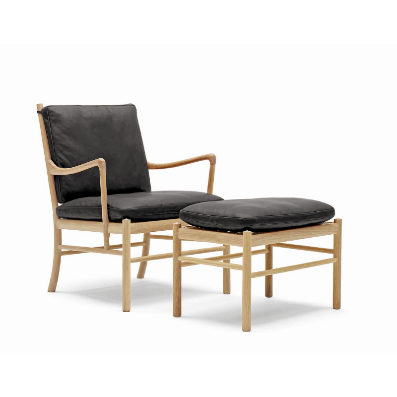 Ole Wanscher OW149F Fodskammel - Eg