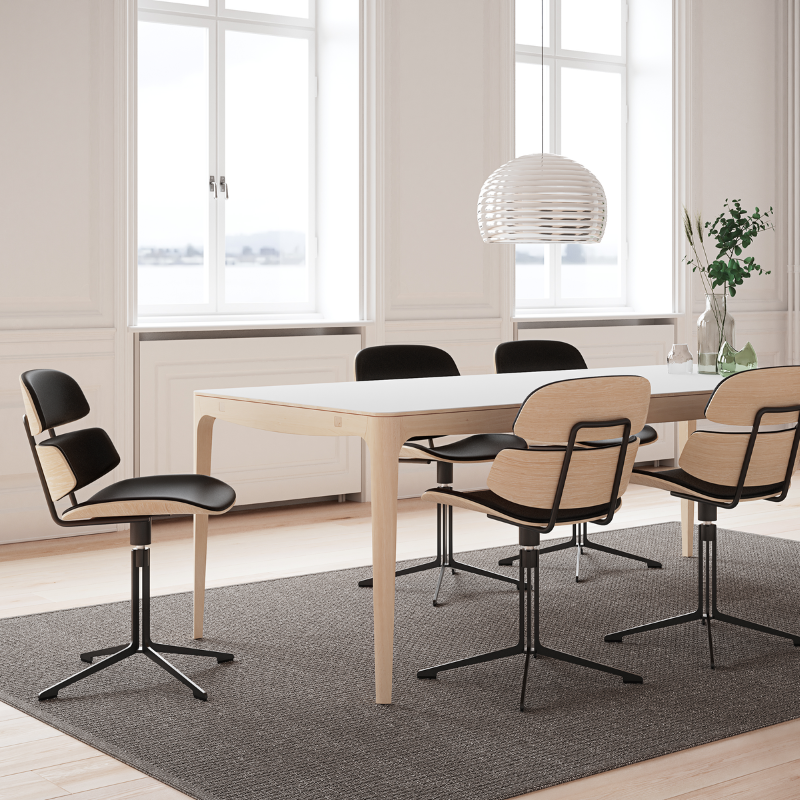 Naver Collection GM3700 RO spisebord - Eg/valnød