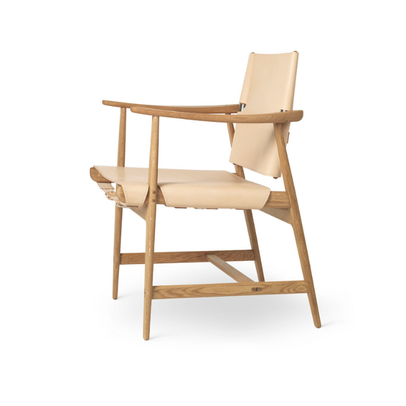 Børge Mogensen BM1106 Jægerstolen - Eg/valnød