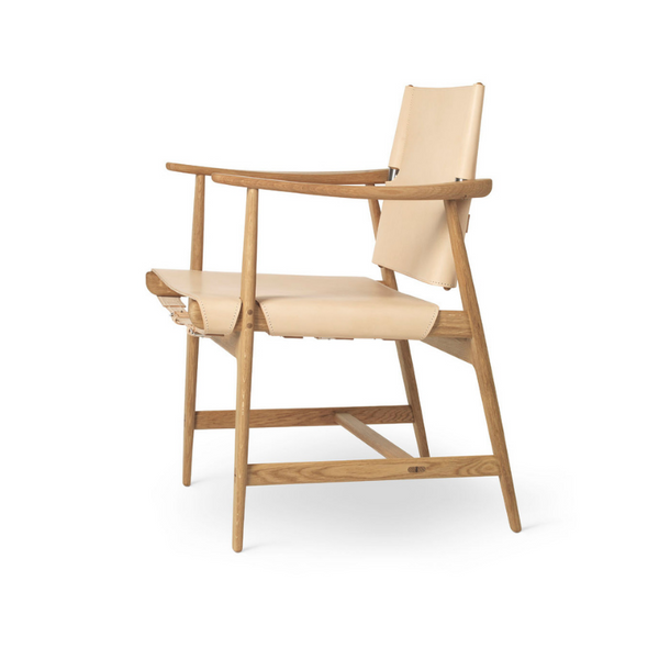 Børge Mogensen BM1106 Jægerstolen - Eg/valnød