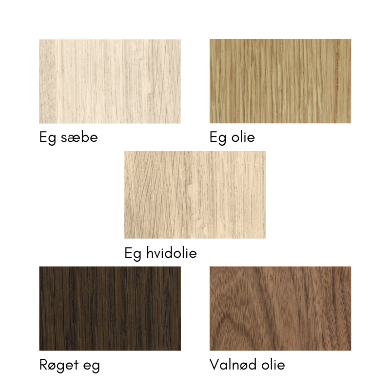 Dk3 TEN TABLE spisebord - Rektangulært - Eg/valnød