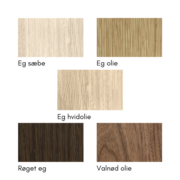 Dk3 TEN TABLE spisebord - Rektangulært - Eg/valnød