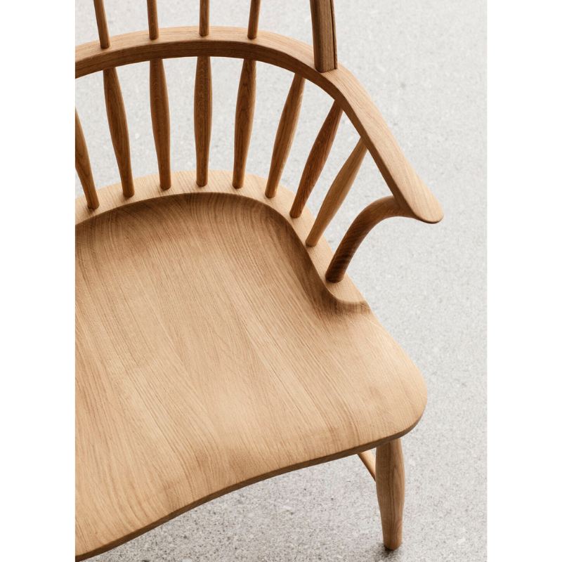 Frits Henningsen FH38 Windsor lænestol - Eg