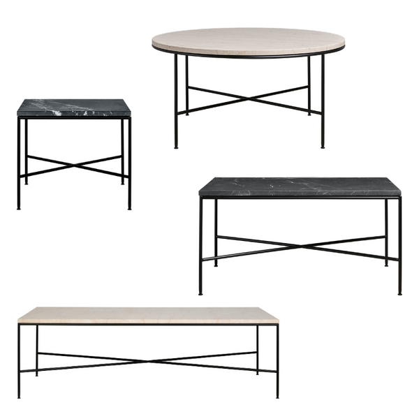 Fritz Hansen Planner sofaborde - Marmor