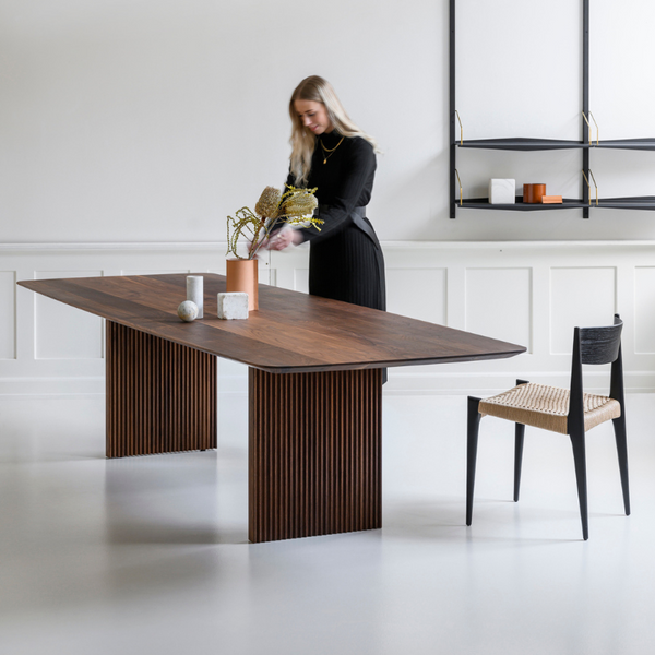 Dk3 TEN TABLE spisebord - Rektangulært - Eg/valnød