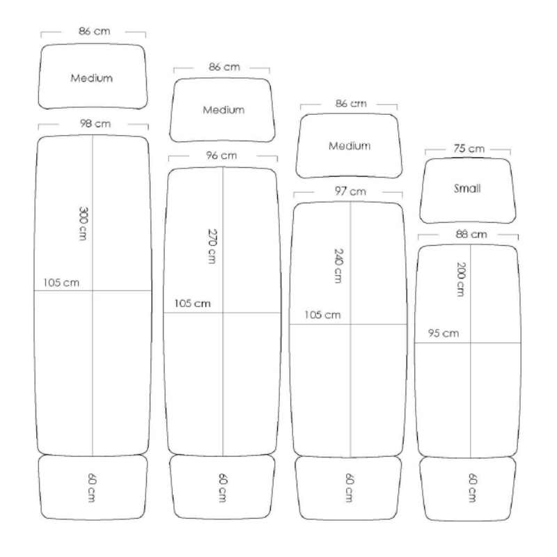 Dk3 TEN TABLE spisebord - Rektangulært - Eg/valnød